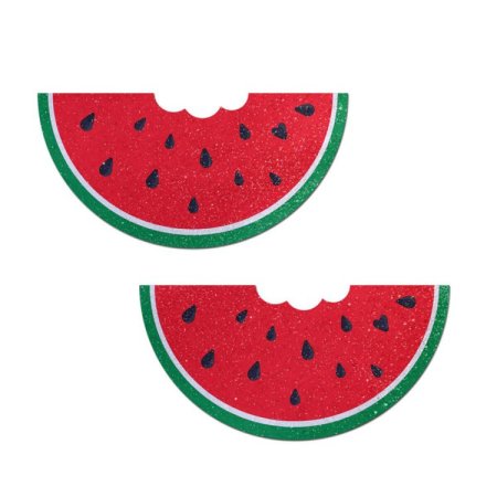 (image for) Watermelon Slice with a Bite Breast Pasties