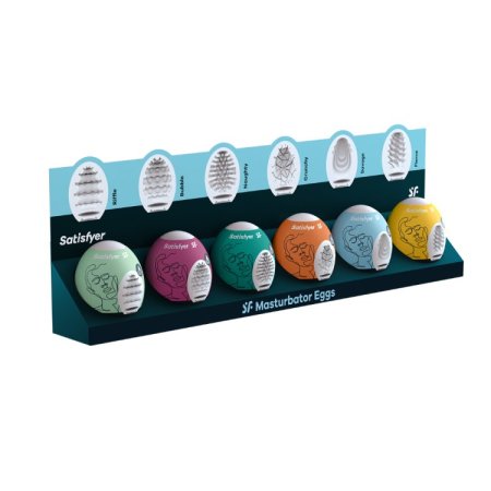 (image for) Masturbator Egg 6er Assorted Set