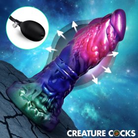 Gorge Alien Inflatable Silicone Dildo