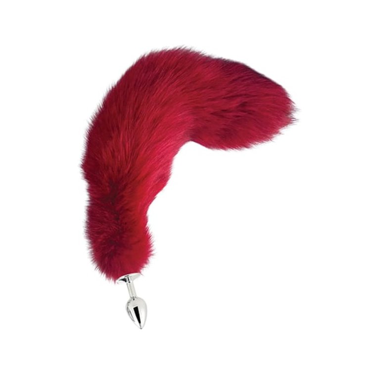 (image for) Foxtail Plug - Small - CHERRY RED