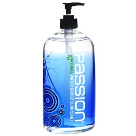 Passion Natural Water-Based Lube - 16oz