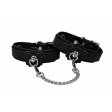 (image for) HEAT TEASE - FLOWER CUFFS - BLACK/PINK