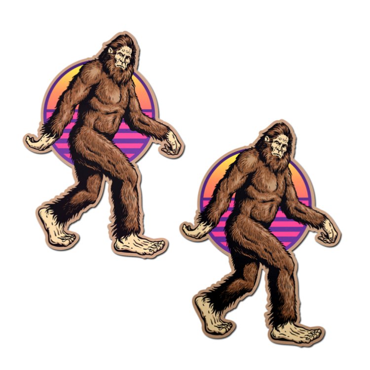 (image for) Sasquatch Bigfoot Nipple Pasties