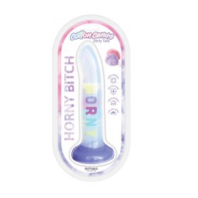 COTTON CANDY - HORNY BITCH 8" DILDO (SILCONE) COTTON CANDY - HORNY BITCH 8" DILDO (SILCONE)