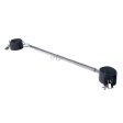 (image for) Steel Spreader Bar w Leather Cuffs Nickl