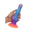 (image for) Space Glow-in-Dark Silicone Alien Dildo