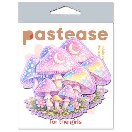 (image for) Pastel Celestial Fairycore Mushroom Breast Pasties