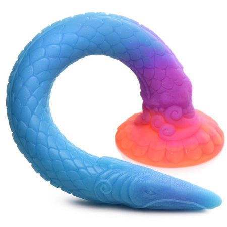 (image for) Makara Glow-In-Dark Silicone Snake Dildo