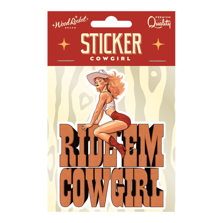 (image for) Ride Em Cowgirl Sticker
