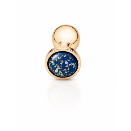 (image for) Custom Plug - GOLD LEAF - BLUE