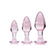 (image for) Adam & Eve Glitter Gem Butt Plug Set Pink