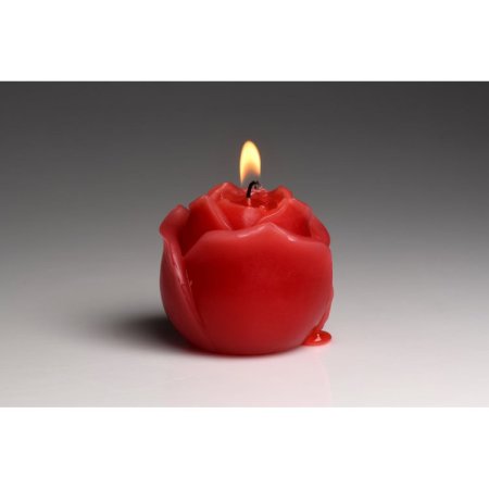 (image for) Flaming Rose Rose Drip Candle