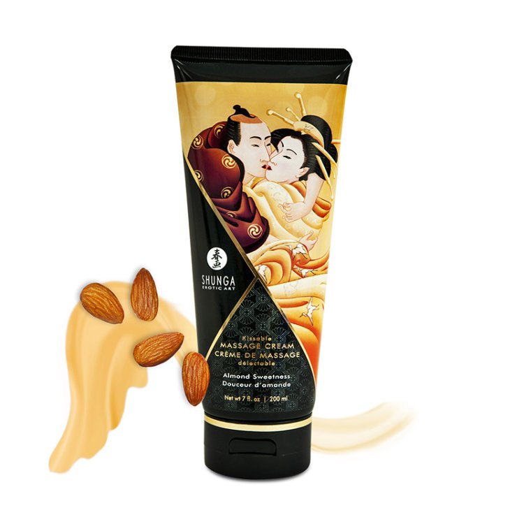 (image for) TESTER - Kissable Massage Creams 200 ml/ 7 fl.oz - Almond Sweetness