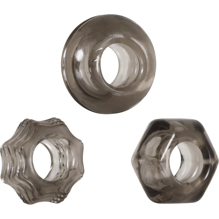 (image for) Zero Tolerance Triple Thick CockRing 3pk