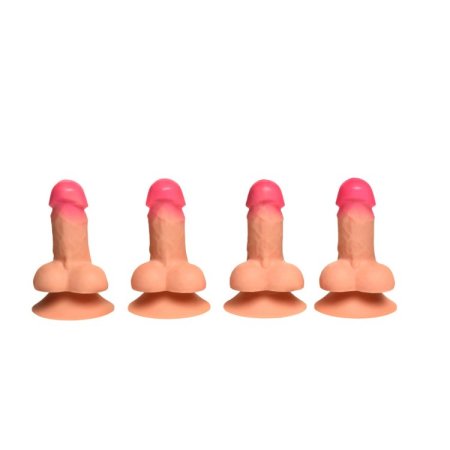 (image for) Suction Snap-On Peckers - 4 pk
