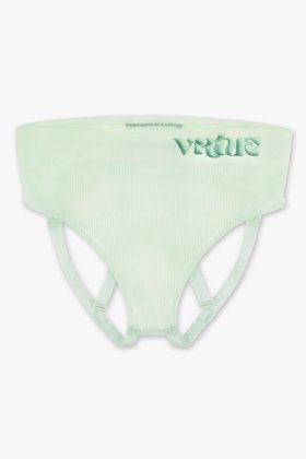 Womens Medium - JockVStrap Rib Briefs - Mint