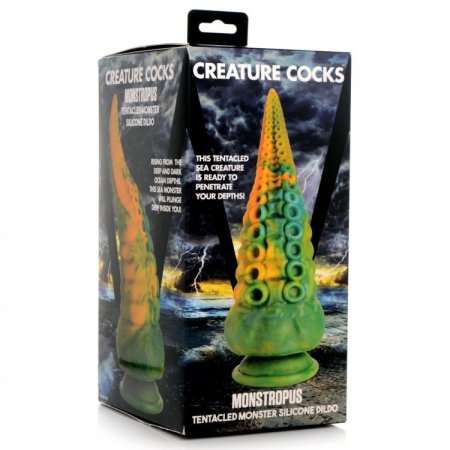 (image for) Monstropus Tentacled Monster Silic Dildo
