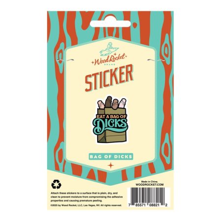 (image for) Eat A Bag Of Dicks LARGE Sticker