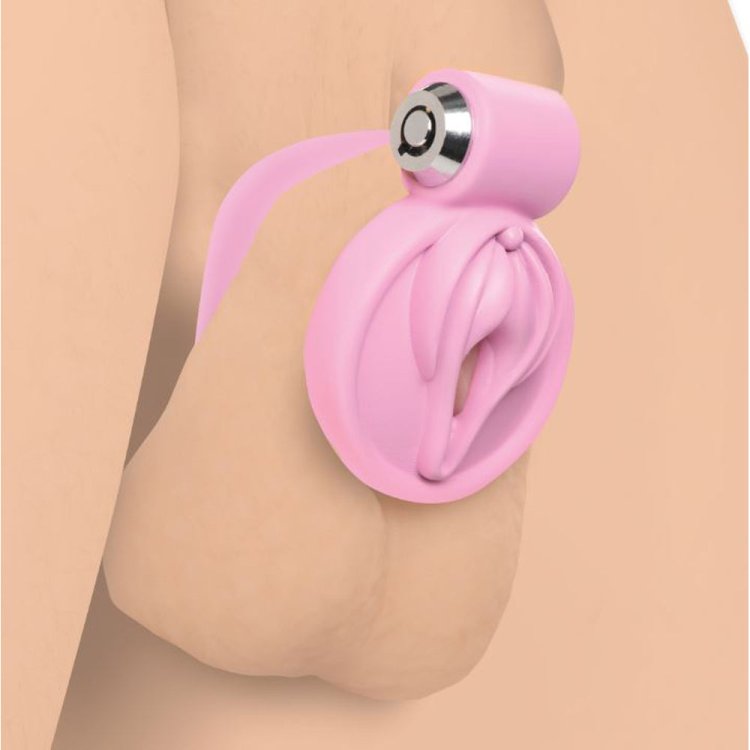 (image for) Pussification Chastity Cock Cage