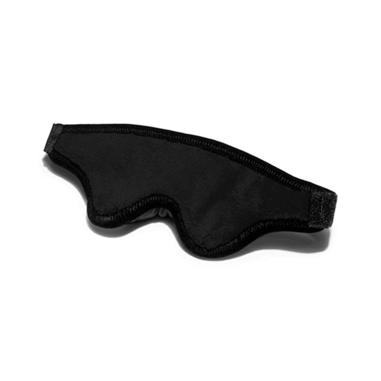 (image for) Black Label Loveblind Plush Blindfold Black Microfiber