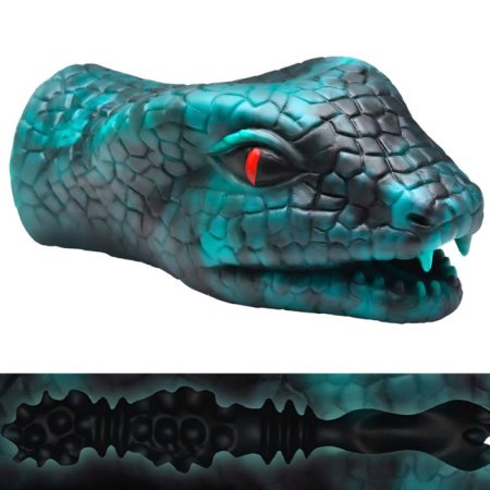 (image for) Serpentine Stroker Silicone - Green