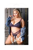 (image for) Sexy Bitch Bralette & Strappy Panty Set