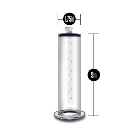 (image for) Performance - 9' x 1.75' Penis Pump Cylinder - Clear