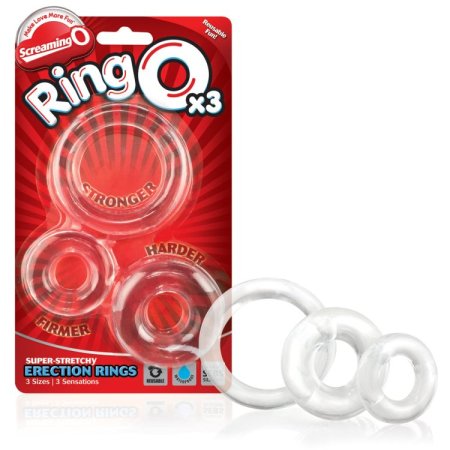 (image for) Ring O x3 - Clear