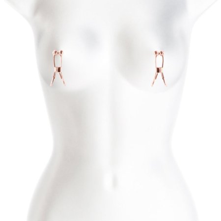 (image for) Bound Nipple Clamps - C1 - Rose Gold