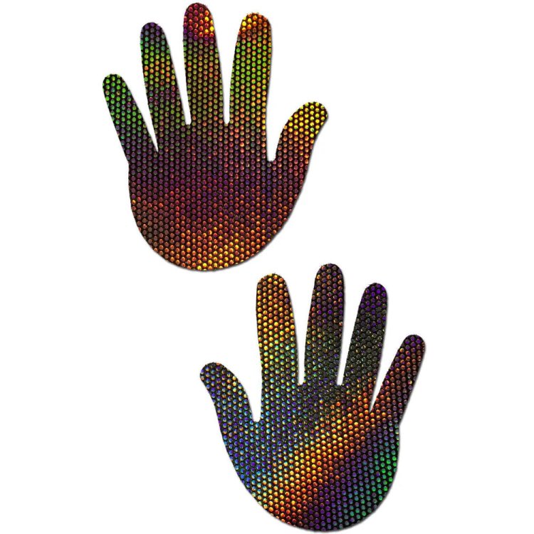 (image for) Holograph Midnight Rainbow Velvet Hand *