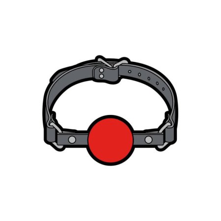 (image for) Enamel Pin: Ball Gag Large *