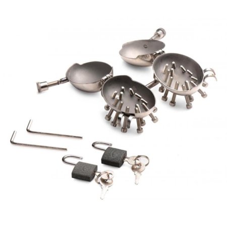 (image for) Scrotum Egg Shells w/ Spikes *bulk pkg