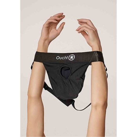 (image for) Vibrating Strap-on Open-Back Panty XL/2X