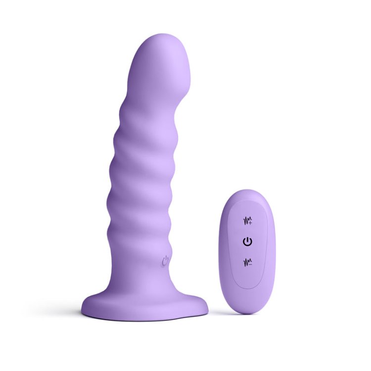 (image for) Colours - Ribbed - 6\" Vibrating - Purple