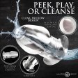 (image for) Dicked Clear Hollow Anal Plug - X-Large