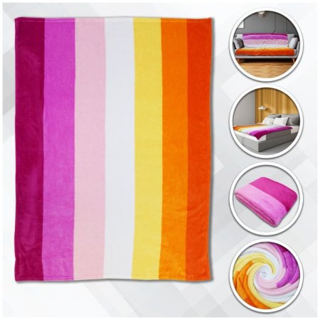 (image for) Lesbian Polar Fleece Blanket 50" x 60"