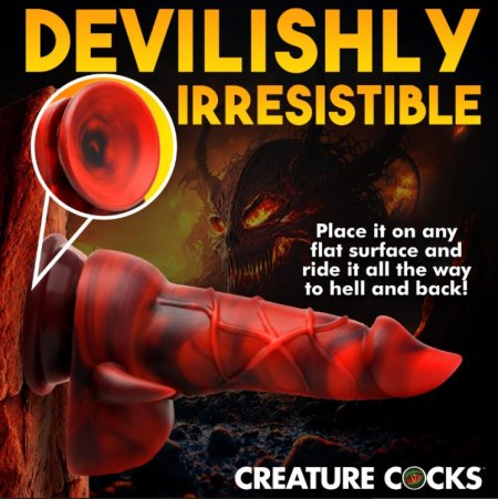 (image for) Horny Devil Demon Silicone Dildo
