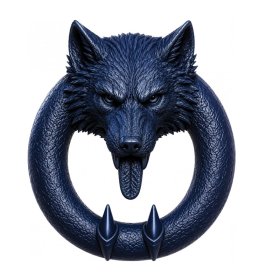 WILD THINGS - ANIMAL RINGS WEAR WOLF 10 FUNCTION LIQUID SILICONE