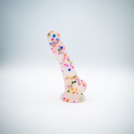 (image for) Cock-A-Palooza Confetti Silicone Dildo