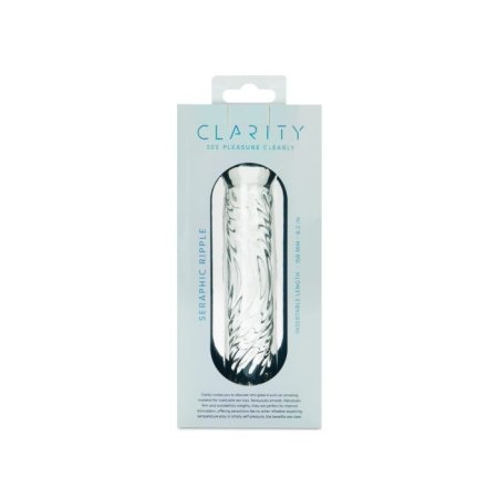 (image for) Clarity - Glass Dildo - Seraphic Ripple