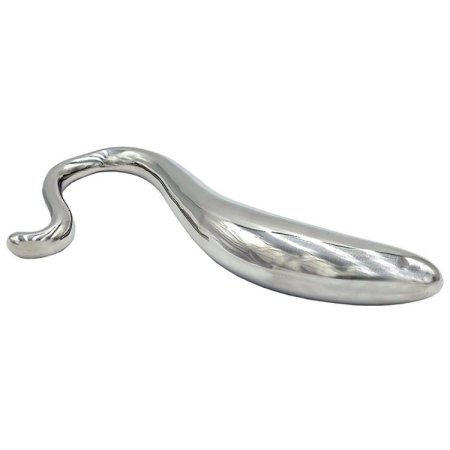 (image for) Stainless Steel Hollow Curved Wand In Case