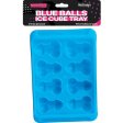 (image for) Blue Balls Penis Shapd Ice Cube Tray 2pc