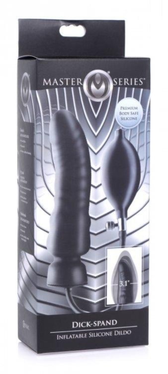 (image for) Dick-Spand Inflatable Silicone Dildo
