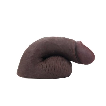 (image for) Gender Fluid Soft Packer 5" -Dark Brown*