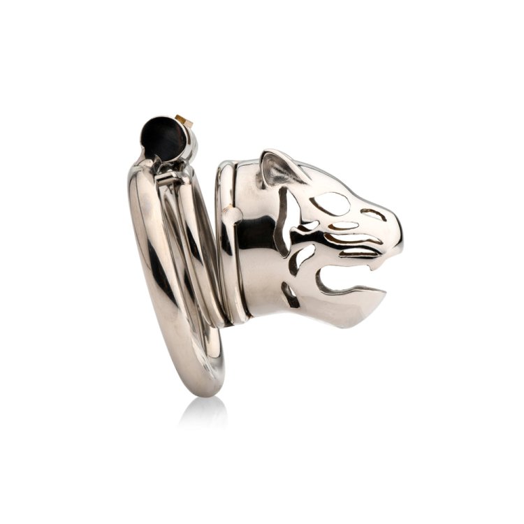(image for) Caged Cougar Locking Chastity Cage