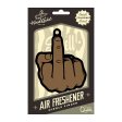 (image for) Middle Finger Brown Air Freshner