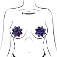 (image for) Midnight Celestial Sun & Moon Petal Breast Pasties