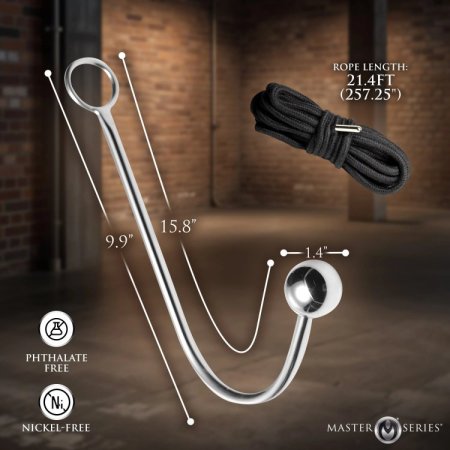 (image for) Roped Anal Hook with Rope