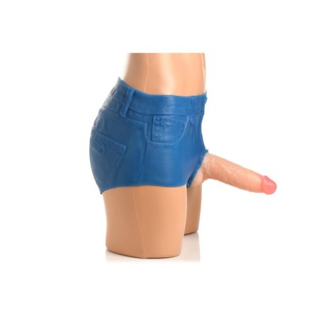 (image for) Booty Shorts 6" Dildo Silicone S/O Mediu