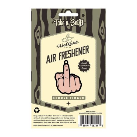 (image for) Middle Finger Peach Air Freshner